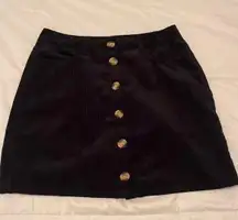 Ambiance Apparel Corduroy Mini Skirt