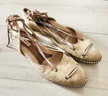 Marni Woven Ribbon Slipper Flats | Size EU 38.5 / US 8.5