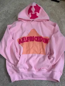 Aelfric Eden Hoodie Pink Star