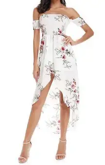 GOODNIGHT MACAROON Off Shoulder Summer Small Dress