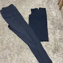 90 Degree by reflex XL CAPRI YOGA PANTS 76 poly 24 spandex 25” inseam 2 …