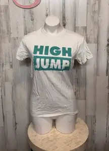 High jump woman’s tshirt