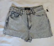 White Fox Boutique Acid Wash Jean Shorts
