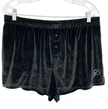 Victoria’s Secret Pink Velvet Boxy Sleep Shorts