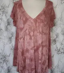 Hummingbird tie dye tunic size small