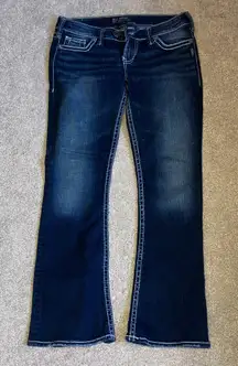 Silver Jeans Women's Boot Cut in Dark Blue