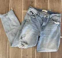 Abercrombie Mid-Rise Boyfriend Jeans