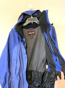 Marmot Waterproof Ski Winter Jacket Shell Purple Size Small