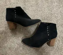 Suede Booties