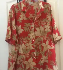 FINAL MARKDOWN LADIES’ bonworth Tropical-looking Blouse (XL)