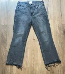 L’AGENCE Jeans Size 28 Mid Rise Cropped Bootcut Denim