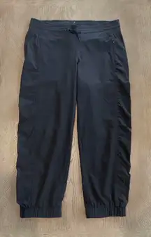 NWOT  crop athletic pants with drawstring waistband. Sz 4