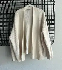 open cardigan