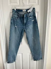 Abercrombie Mid Rise Boyfriend Jeans