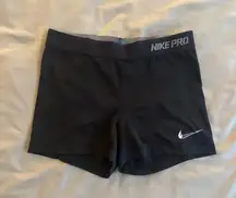 Nike Pro Black Performance Shorts