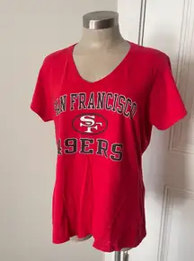 Women’s 49ers T-shirt Cotton Size Large