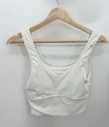 Cotton ON: Body White Sports Bra 100% Recycled Plastic Womens Size Small