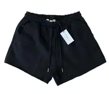 Weworewhat Pull On Sweat Short Black Women’s size XL