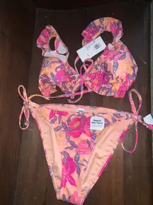 Old Navy Floral Bikini Set