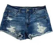 American Eagle outfitters super stretch X Hi-rise shortie Size 8