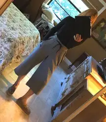 Gaucho  Style Sweatpants 