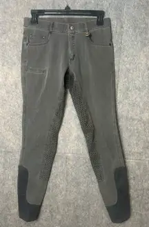E.L.T.‎ Doro Woman Size 26 Gray horse Riding Jean Breeches pants
