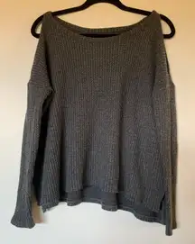 American Eagle Shoulder Cutout Oversized Sweater 