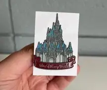 Disney Walt  World Pewter Cinderellas Castle Pin