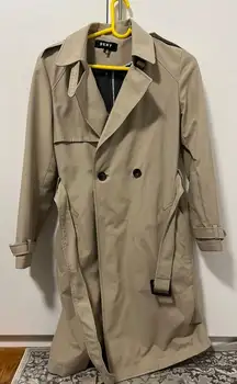 Trench Coat Worn Once Like New!!