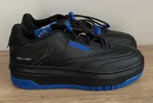 Reebok‎ x Milk Club Platform Sneakers Black Blue Extra Vegan Classic Womens 9