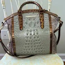 EUC Brahmin Duxbury tricolor