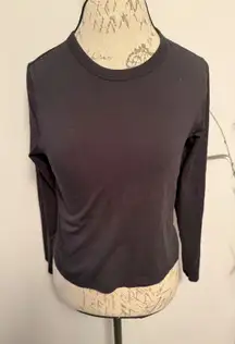 LULULEMON Classic-Fit Cotton-Blend Long-Sleeve Shirt size 6