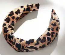 Velvet Cheetah Headband