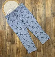 Lucky Brand Blue Star Print Pajama Lounge Pants Womens Size Large