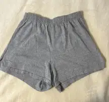 Grey Soffe Shorts