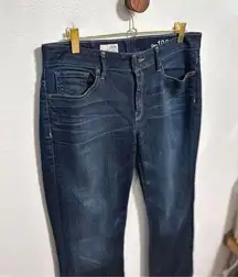 Gap dark wash jeans