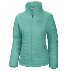 Women’s Columbia Mint Omnishield Puffer Jacket Size XS