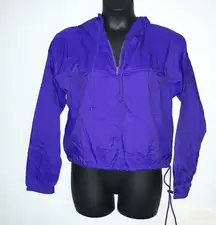 Body Wrappers purple wind breaker