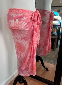 Express Pink Floral Sarong