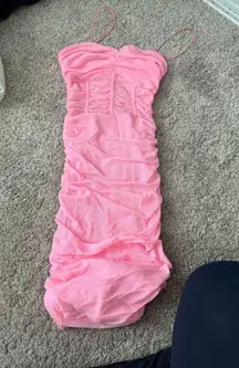 Tiger Mist Dress Mini Pink