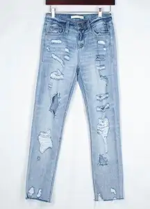 Daytrip  Refined Lynx Skinny Distressed Jeans 24R