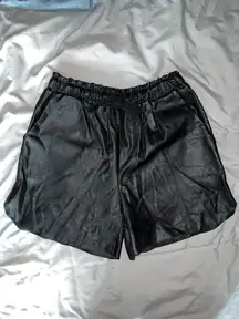 Leather Shorts