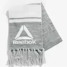 Reebok rally gray tassel scarf new‎