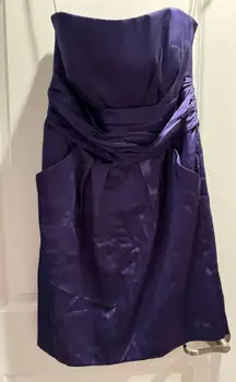 Purple Bridesmaid Dress