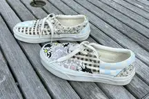 Vans MEADOW PATCHWORK ERA SHOES Size woman’s 5.0‎ floral checkers spring summer