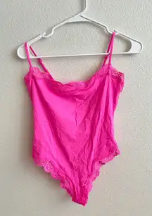 Lace Cami Taffy Bodysuit