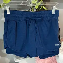 Athletic Shorts New Running Avia Womens Small Blue Performance