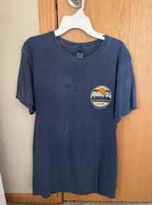 Gildan Zion National Park Blue Tshirt