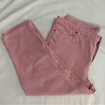 Lands’ End ankle pants in lightweight, fine wale corduroy, size 24W