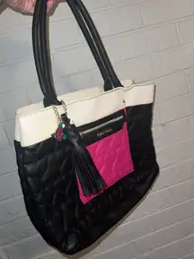 black/pink/white Tote Shoulder bag ⚡️